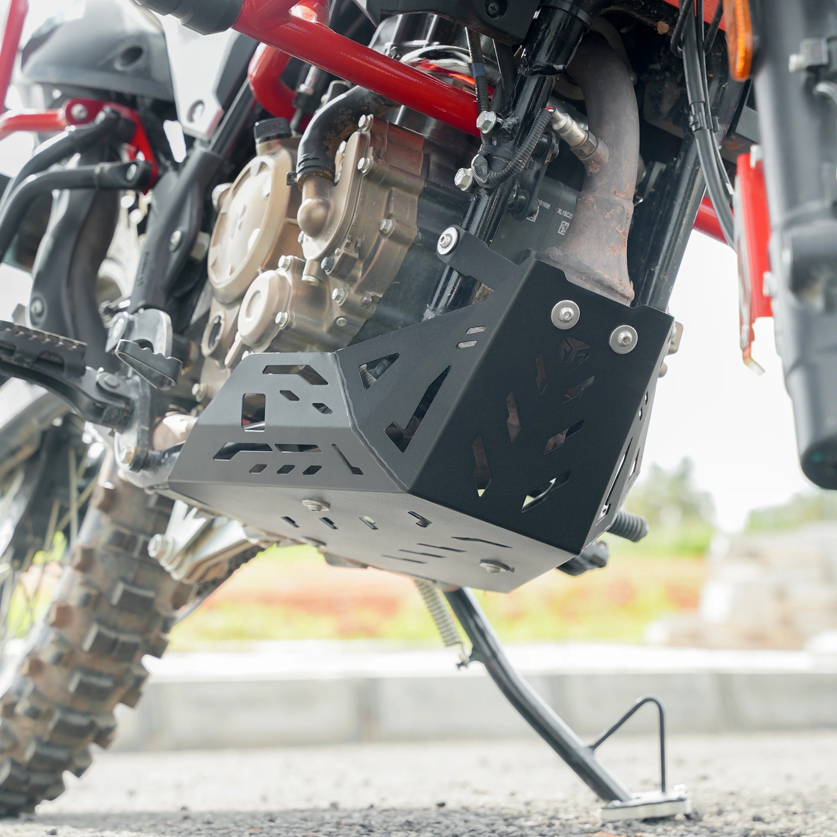 Moto Torque Engine Guard For Hero XPulse 210 (Black) - Motodrift