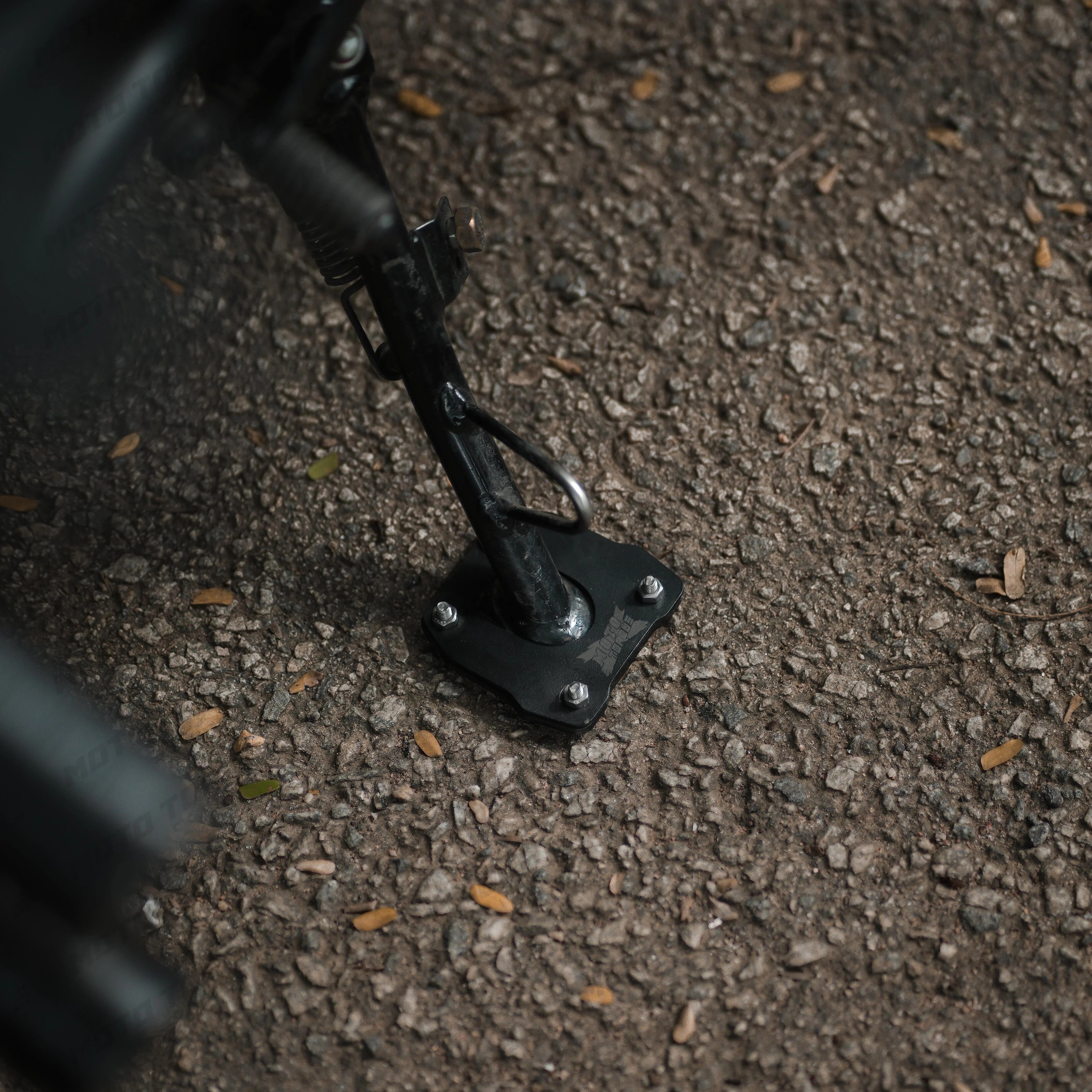 Moto Torque Side Stand Extender For Bajaj NS 400Z - Motodrift