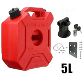 Motorcycle Jerry Can with Lock - 5Ltr