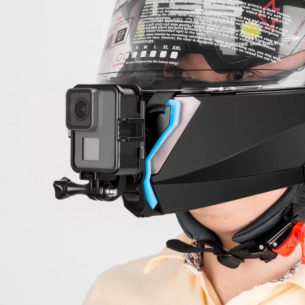 Telesin Motorcycle Helmet Chin Mount For Action Cameras - Motodrift