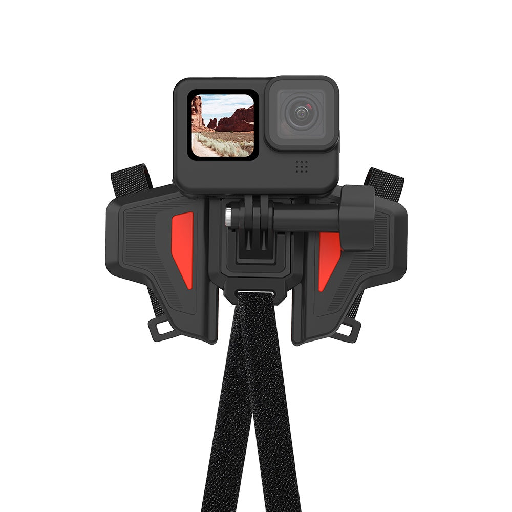 Telesin Motorcycle Helmet Foldable Front Chin Mount - Motodrift