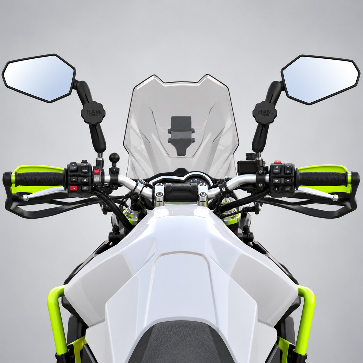 Double Take Adventure Mirror (M10 1.25) Full Set With Lock