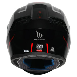MT Hummer B Solid Helmet (Gloss) - Motodrift