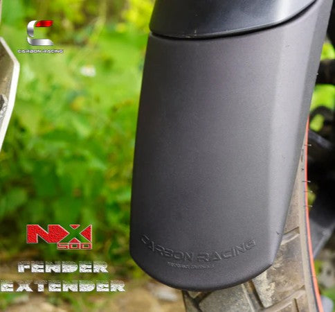 Carbon Racing Fender Extender for NX 500 / CB 500X