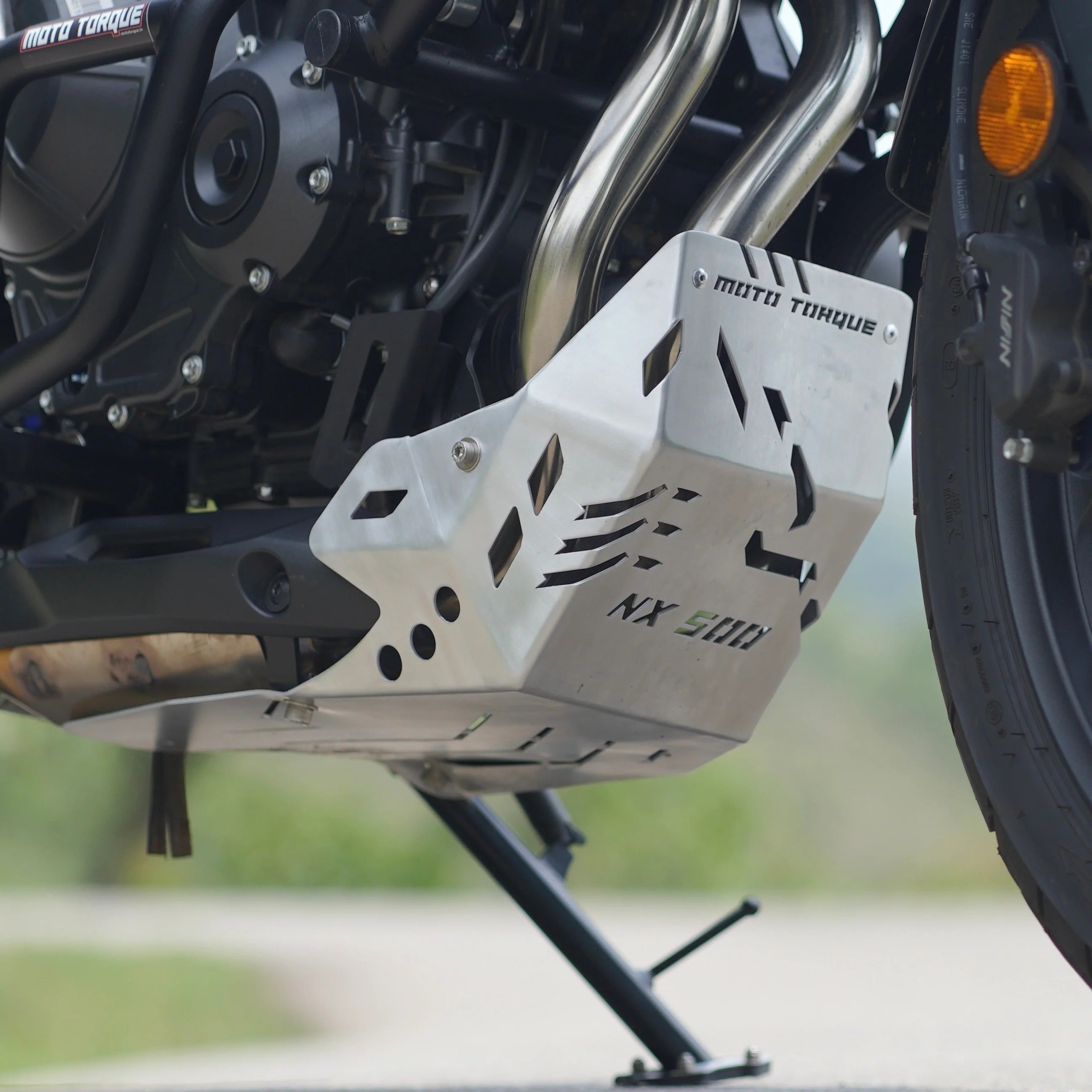 Moto Torque Aluminium Engine Guard For Honda NX 500 - Motodrift