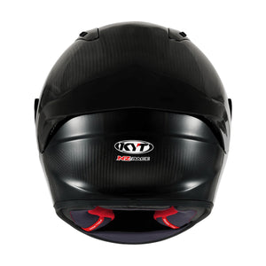 KYT NZ Race Bare Carbon (Gloss) - Motodrift