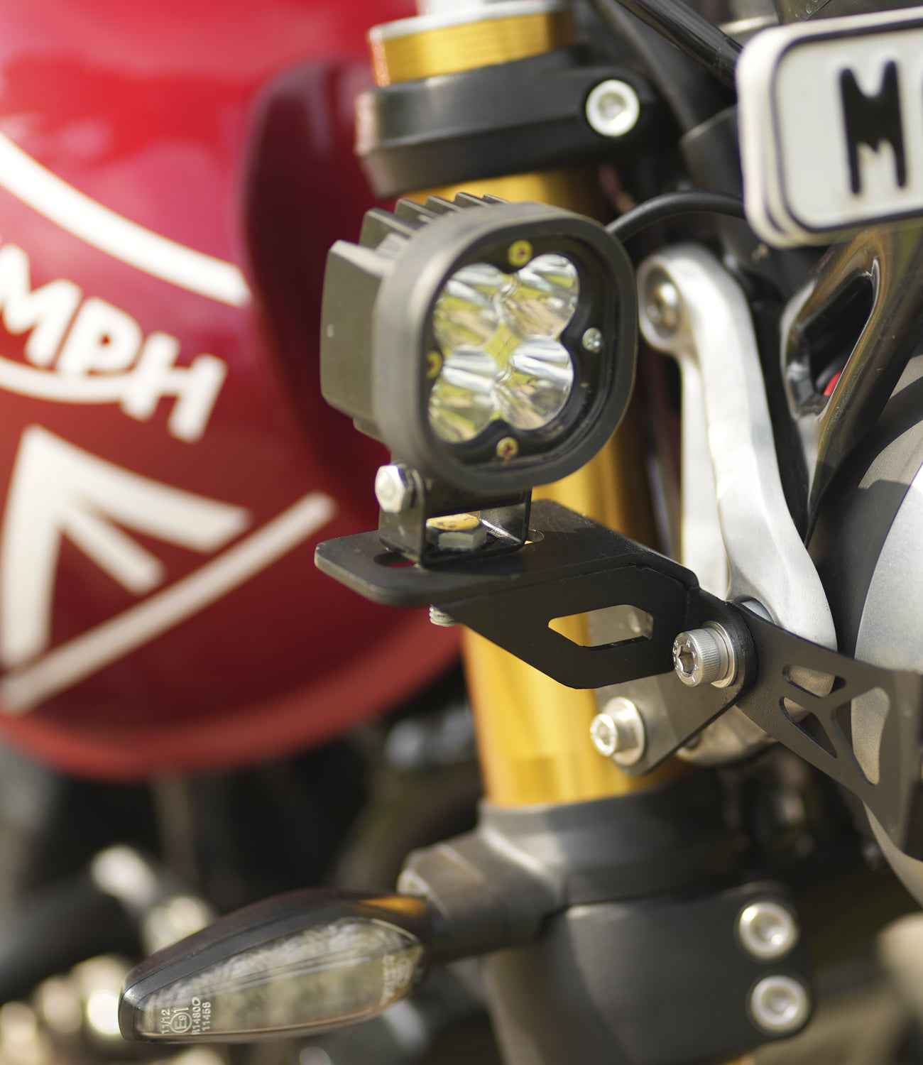 Moto Torque Auxillary Light Mount For Triumph Speed 400 - Motodrift