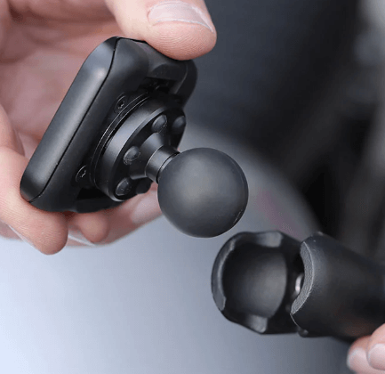 Peak Design Mobile Motorcycle Mount 1″ ball Adapter - Black - Motodrift