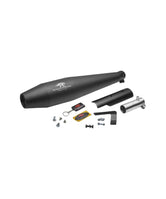 Red Rooster Performance Exhaust For Honda CB 350 H'ness - Pegasus - Black Matte - Motodrift