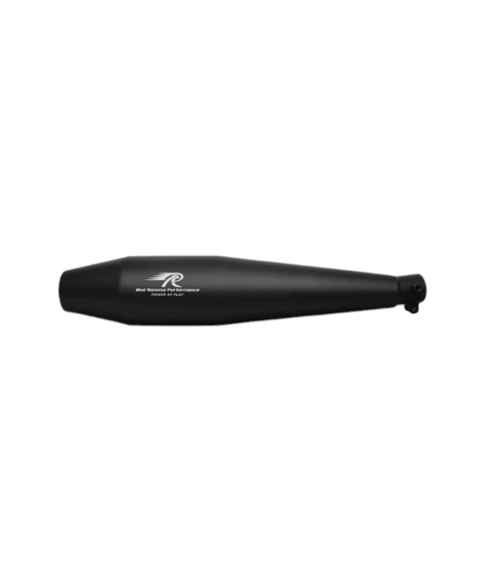 Red Rooster Performance Exhaust For Honda CB 350 H'ness - Pegasus - Black Matte - Motodrift