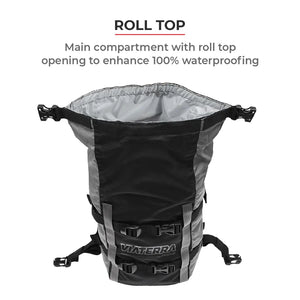 VIATERRA POD - 100% Waterproof Motorcycle Tail Bag - Motodrift