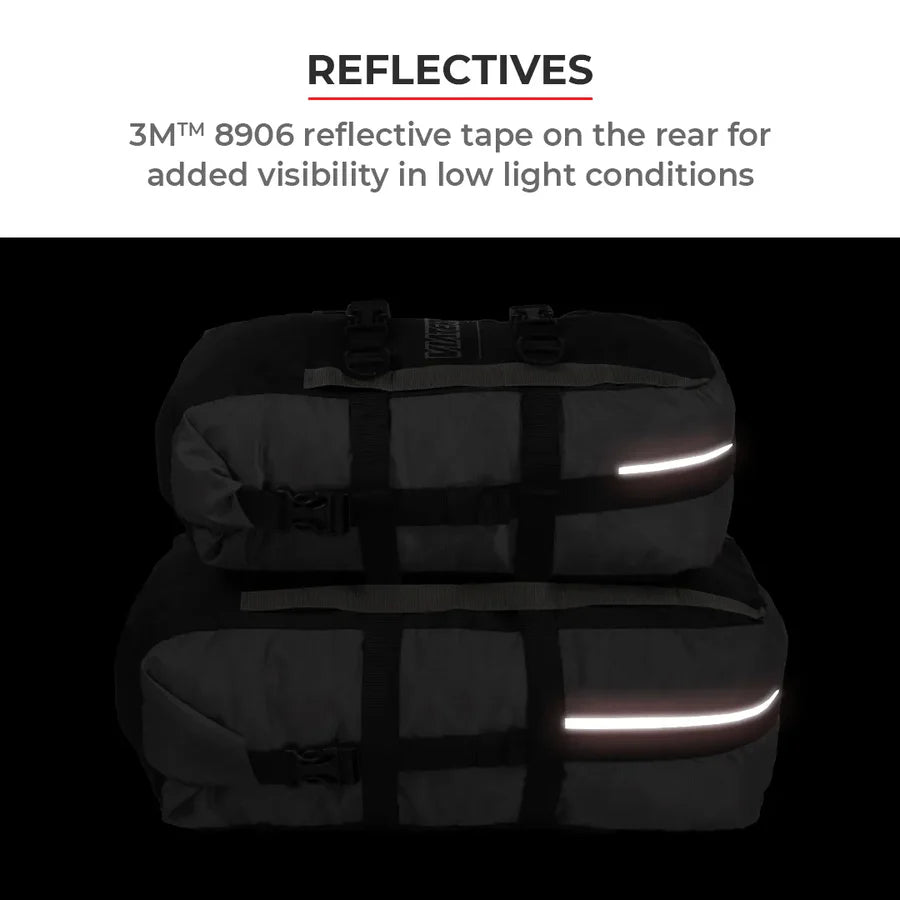 VIATERRA POD - 100% Waterproof Motorcycle Tail Bag - Motodrift