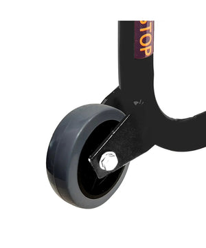 Grand Pitstop Dismantable Standard Rear Paddock Stand without Skate Wheels - Black - Motodrift