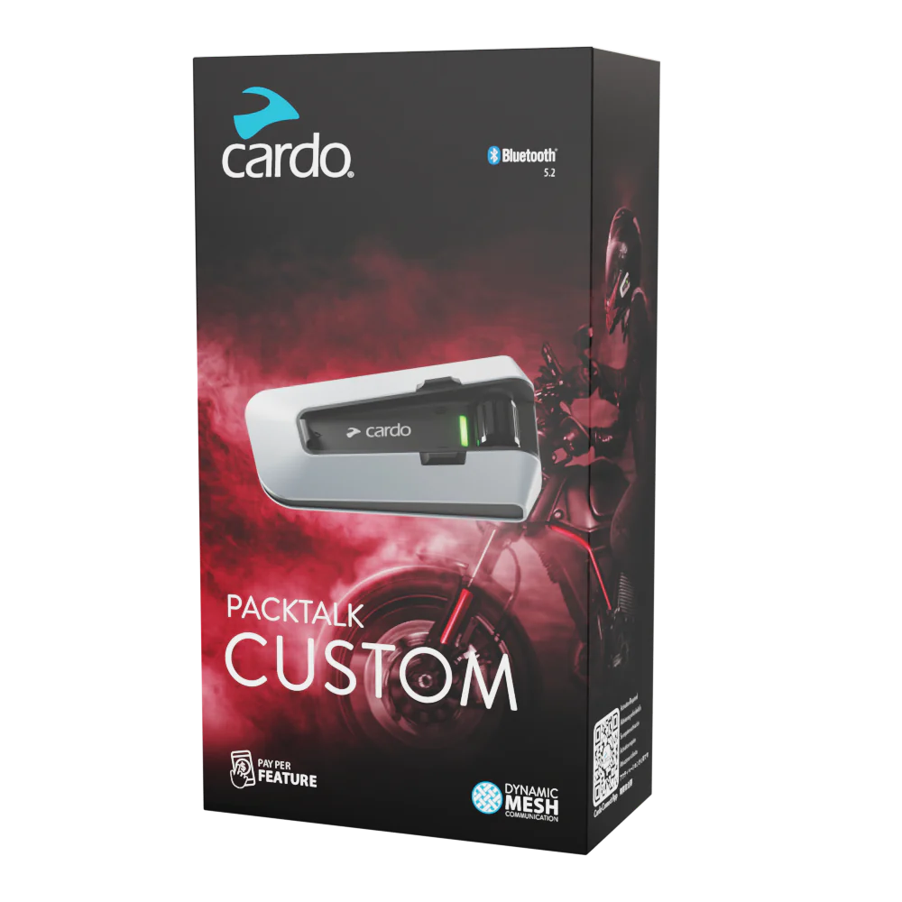 Cardo Packtalk Custom (Single) - Motodrift