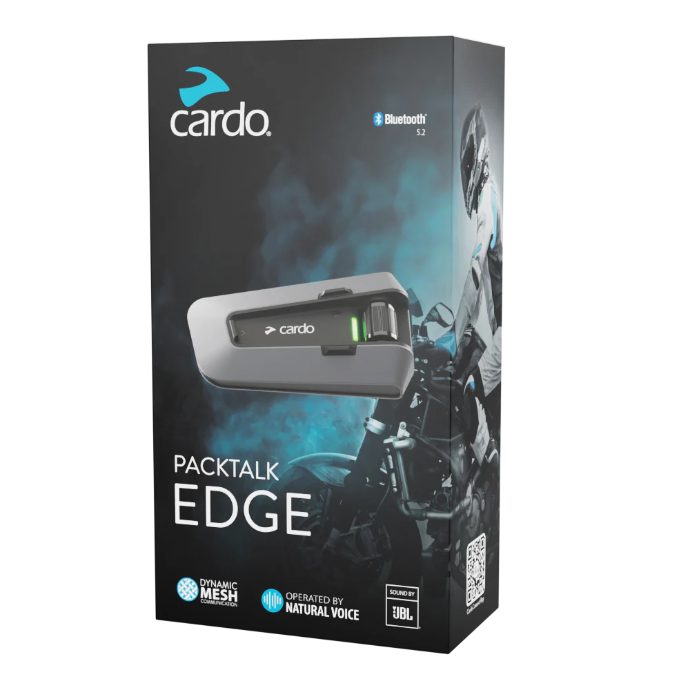 Cardo Packtalk Edge (Single) - Motodrift