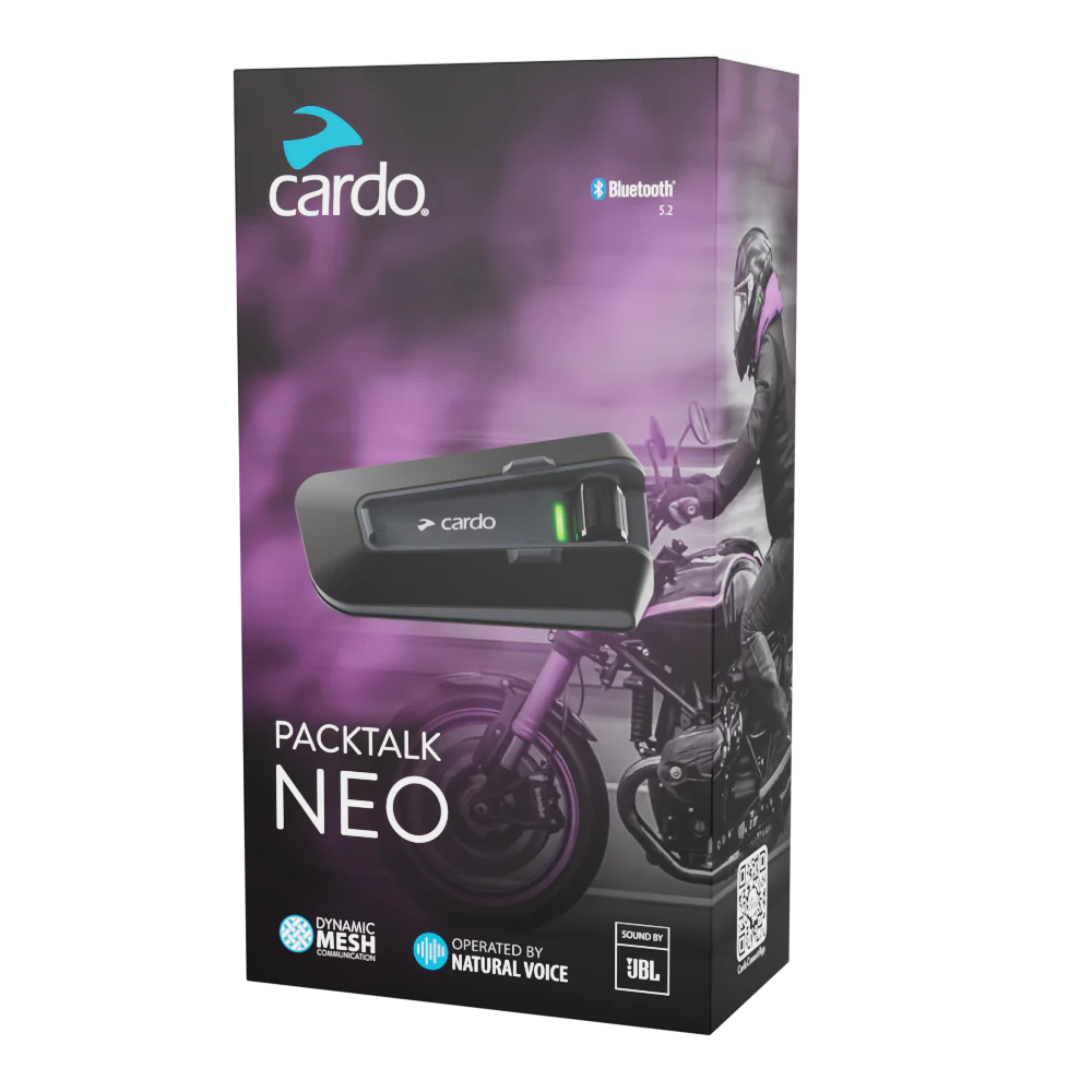 Cardo Packtalk Neo (Single) - Motodrift