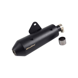 Powerage Slip-Ons Exhaust for RE HUNTER- Black Finish - Motodrift