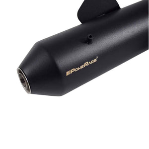Powerage Slip-Ons Exhaust for RE HUNTER- Black Finish - Motodrift