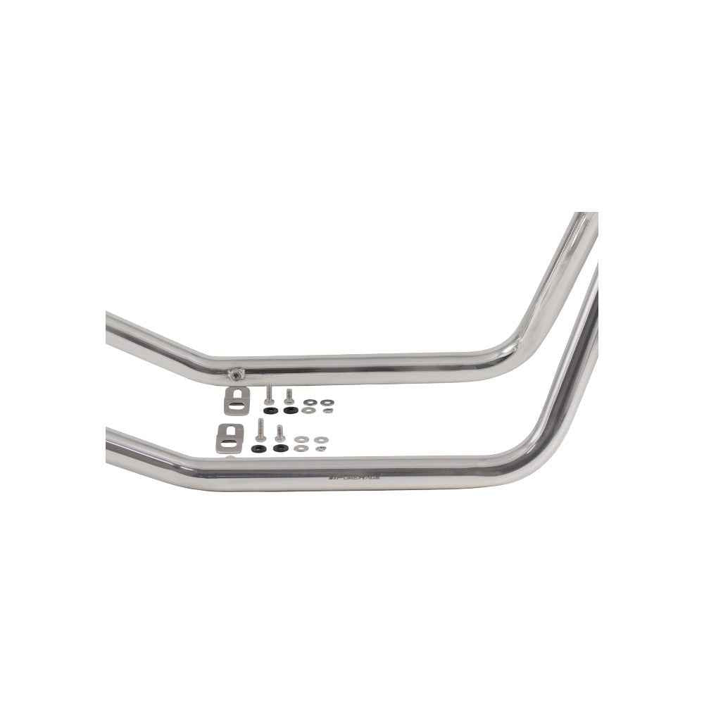 Powerage Performance Headers For Royal Enfield GT / Interceptor 650 Polish Finish Dual O2 Sensor