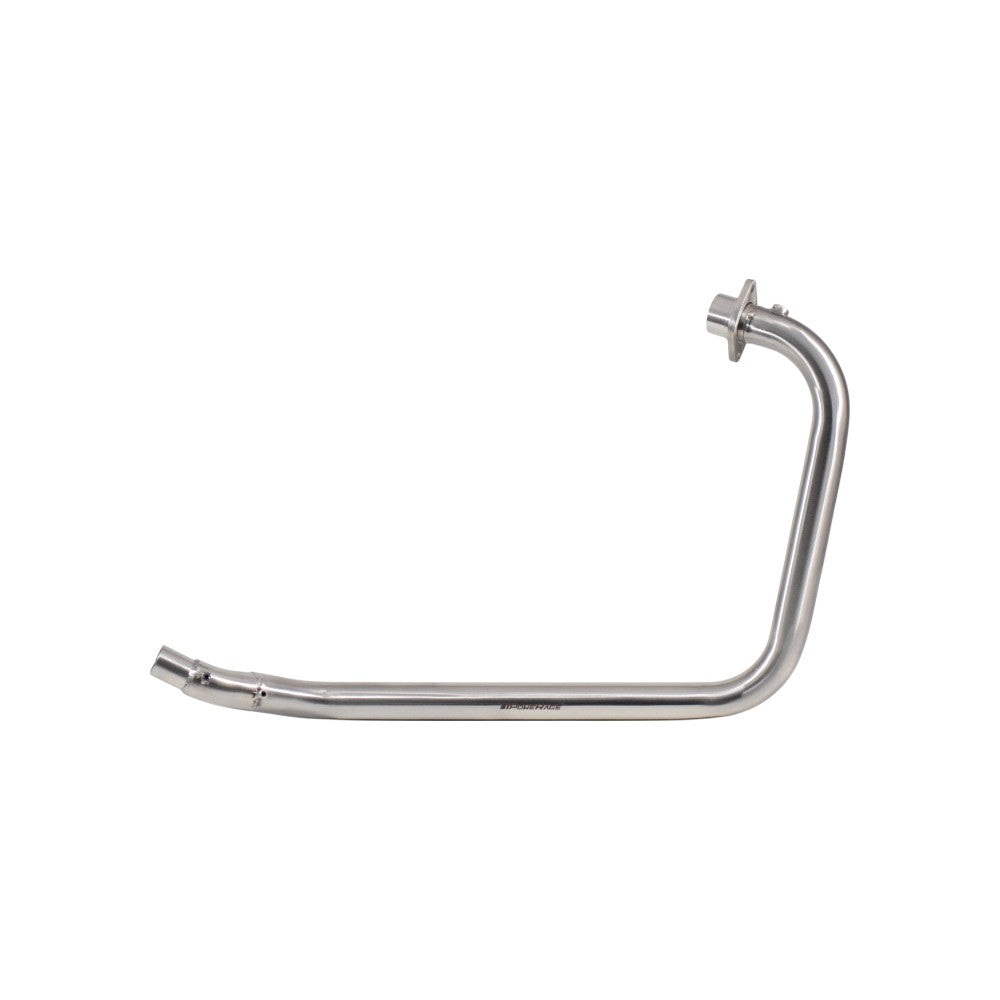 Powerage Performance Headers for Himalayan 411 Brushed Steel Finish - Motodrift
