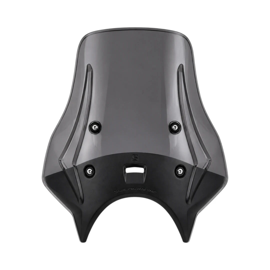 Carbon Racing Premium Touring Windshield for RE Guerrilla 450 | Clear & Smoked