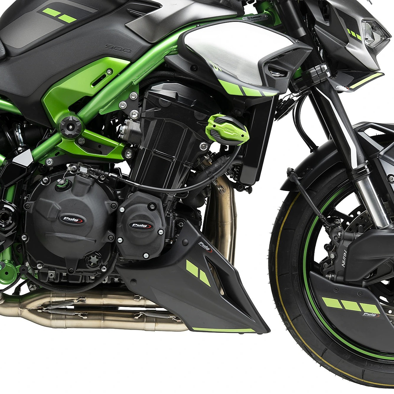 Puig Engine Protectives Covers for Kawasaki Z900