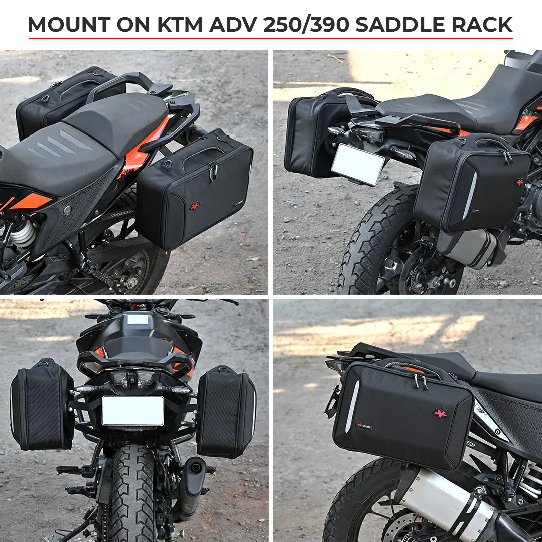 VIATERRA Quick Release Saddlebag (30L) - Motodrift