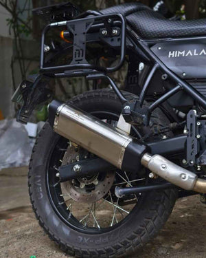 Red Rooster Performance Exhaust For Himalayan - Vertex - Matte - Motodrift