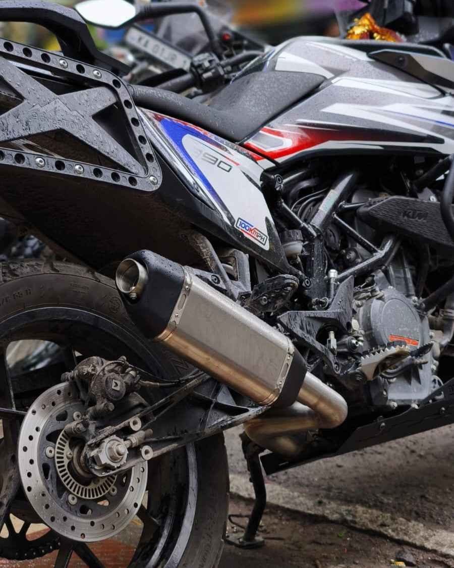 Red Rooster Exhaust KTM Adventure 250 / 390 Performance System - Motodrift