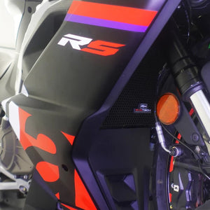 Evotech Performance Radiator Guard For Aprilia RS 457 (2024 - ) - Motodrift