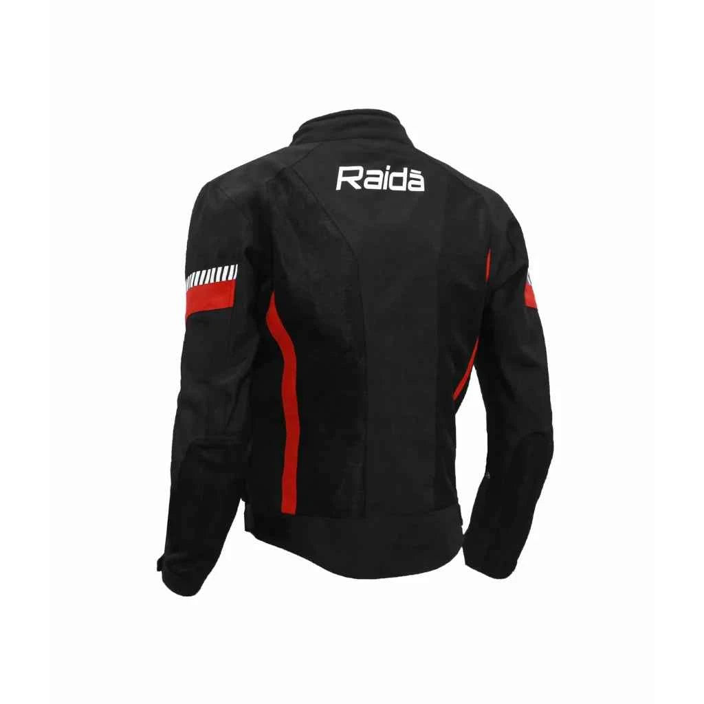 Raida BOLT Motorcycle Jacket - Red - Motodrift