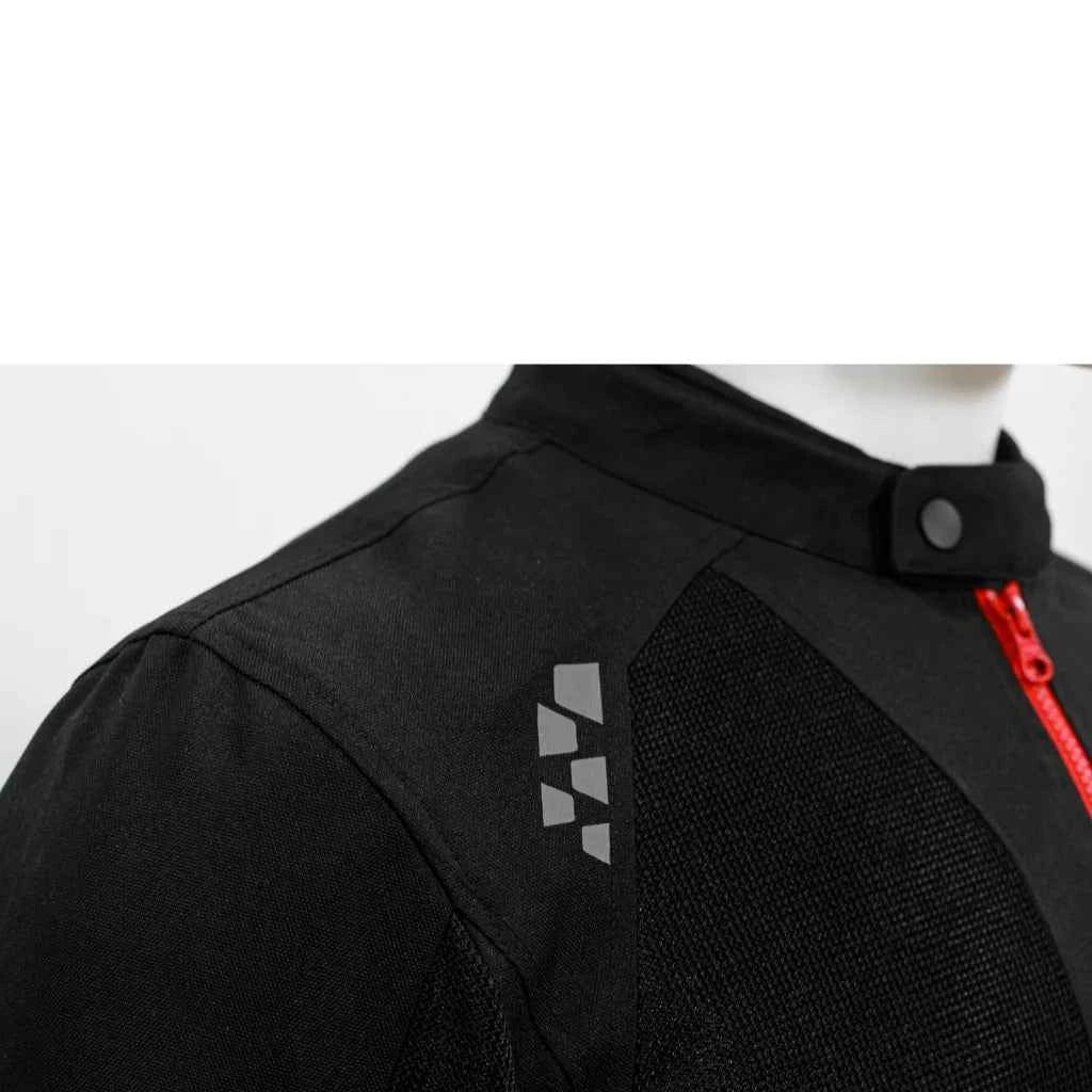 Raida BOLT Motorcycle Jacket - Red - Motodrift