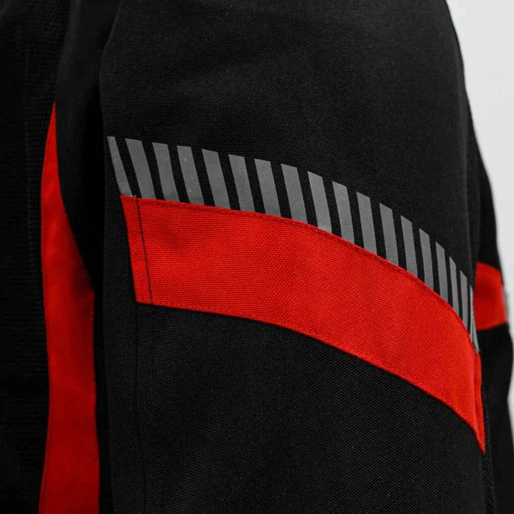 Raida BOLT Motorcycle Jacket - Red - Motodrift