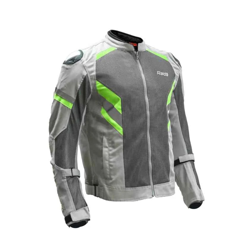 Raida Frigate Riding Jacket - Grey - Motodrift