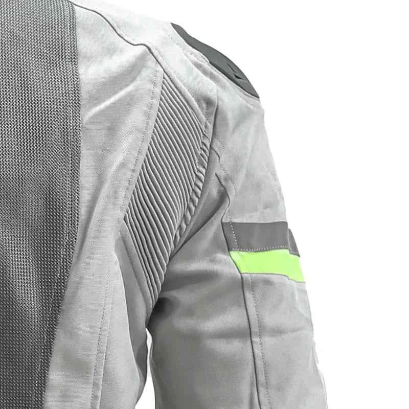 Raida Frigate Riding Jacket - Grey - Motodrift