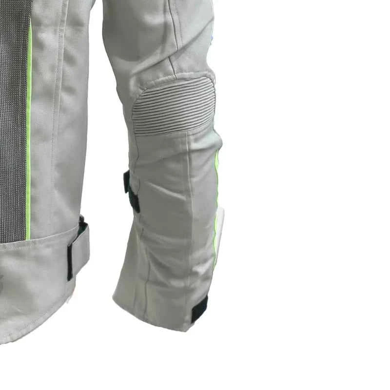 Raida Frigate Riding Jacket - Grey - Motodrift