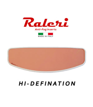 RALERI Anti Fog Racing Hi Definition Insert for Helmets - Universal - Motodrift
