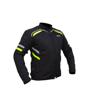 Bison Raptor V.2 – Black/Neon Jacket - Motodrift