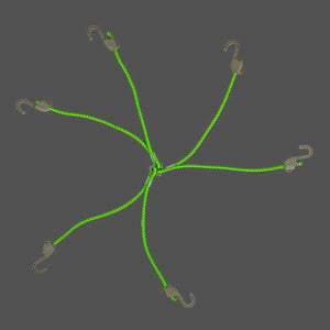 Mototech Reflective Hexapod Bungee Cord Tie-down System - Motodrift