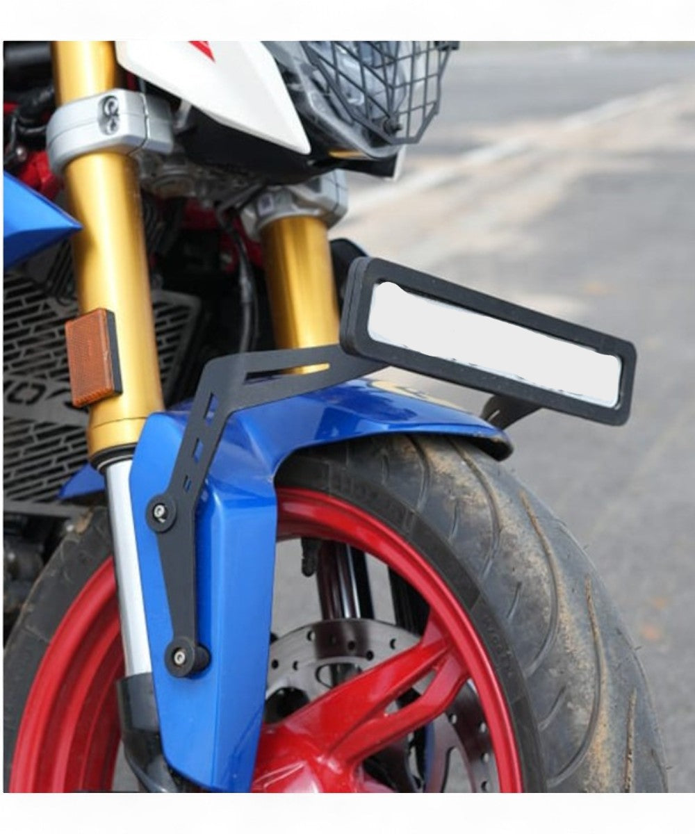 BMW G 310 R Number Plate Relocator - Motodrift