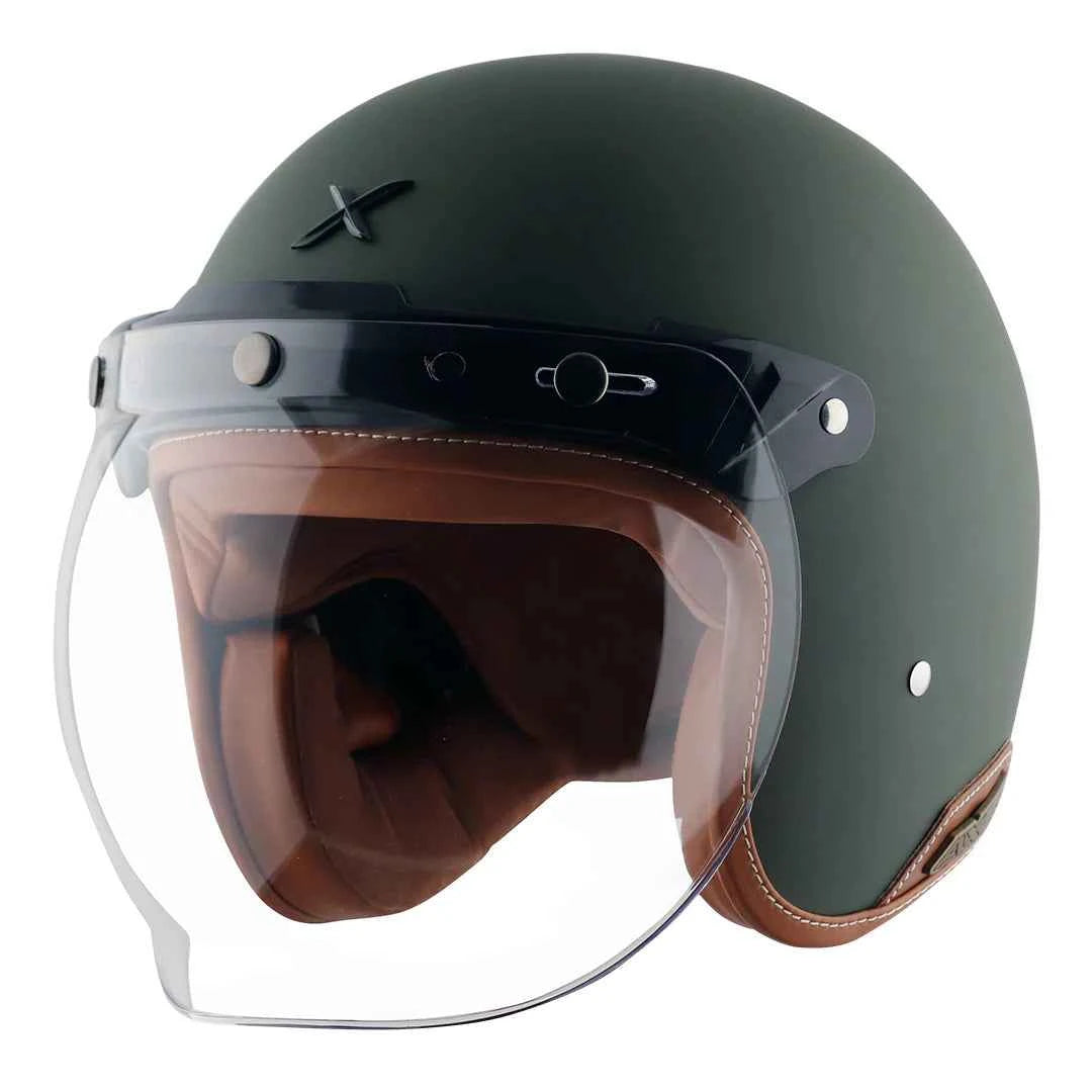 Axor Retro Jet Helmet - Motodrift