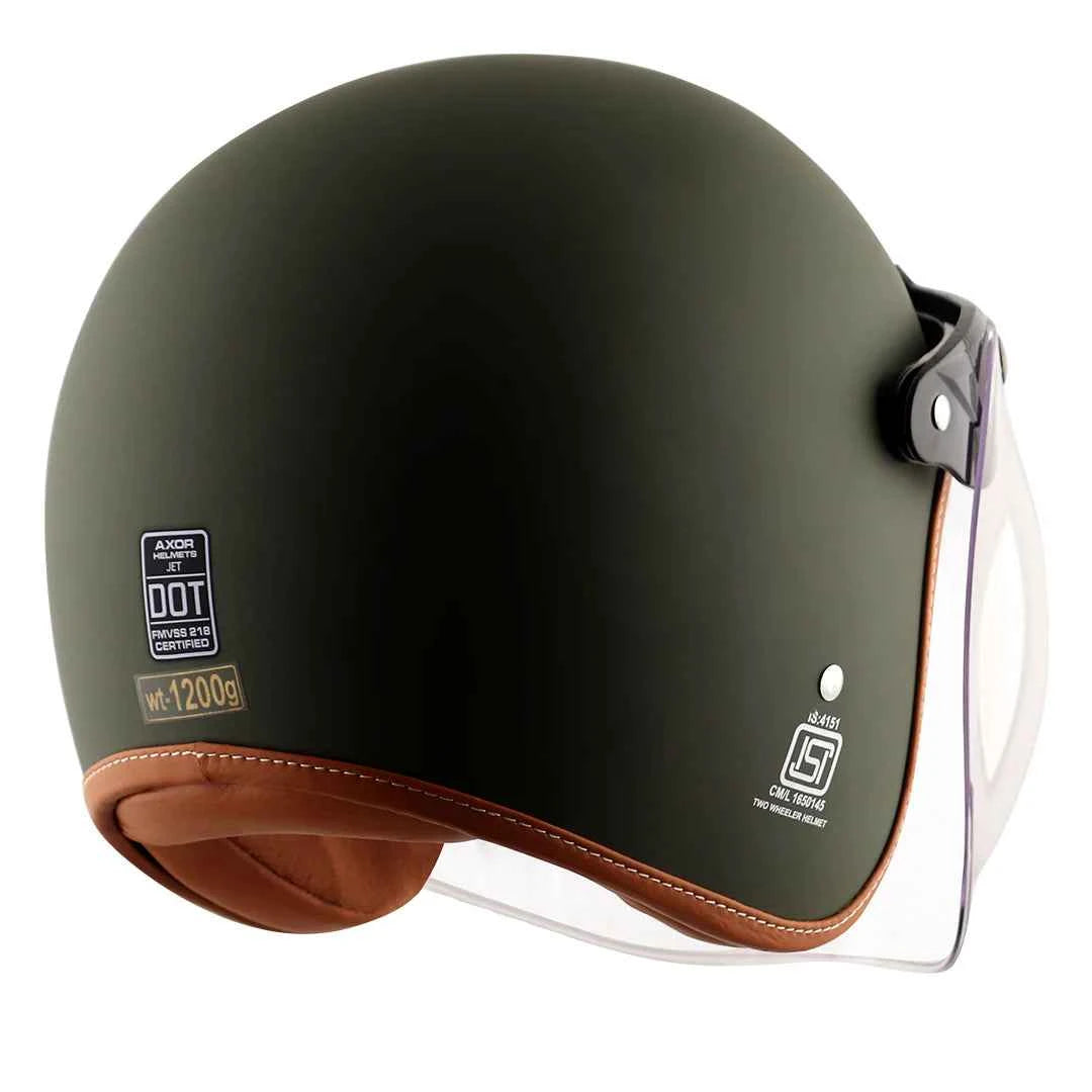 Axor Retro Jet Helmet - Motodrift