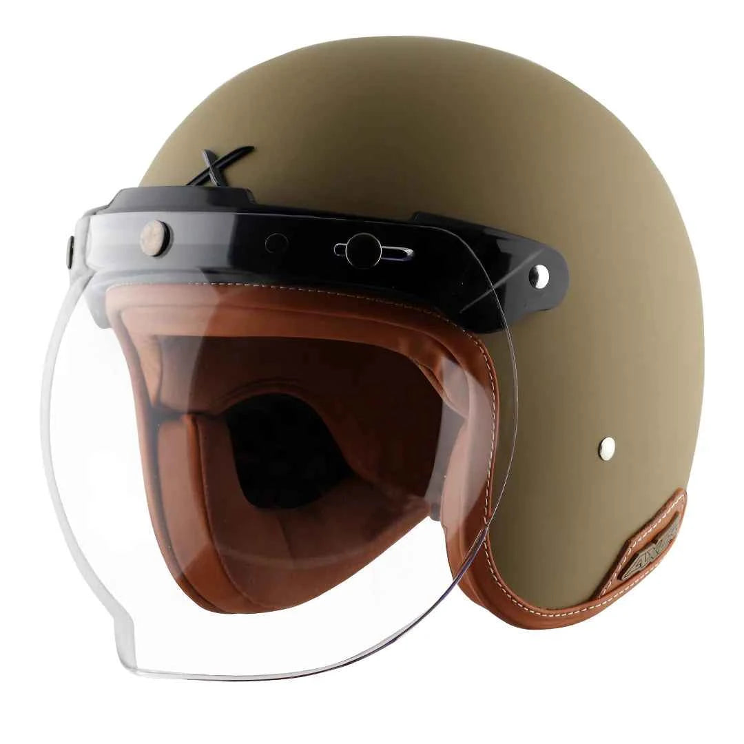 Axor Retro Jet Helmet - Motodrift