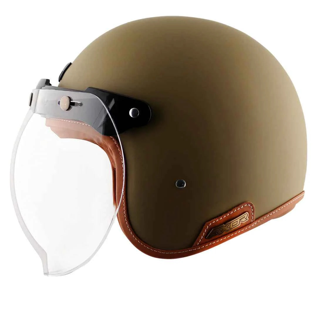 Axor Retro Jet Helmet - Motodrift