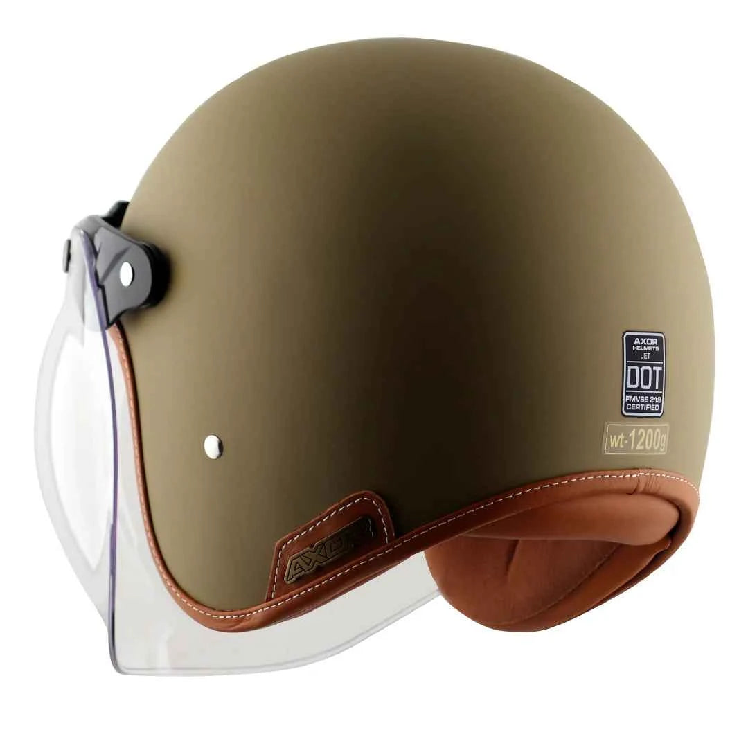 Axor Retro Jet Helmet - Motodrift