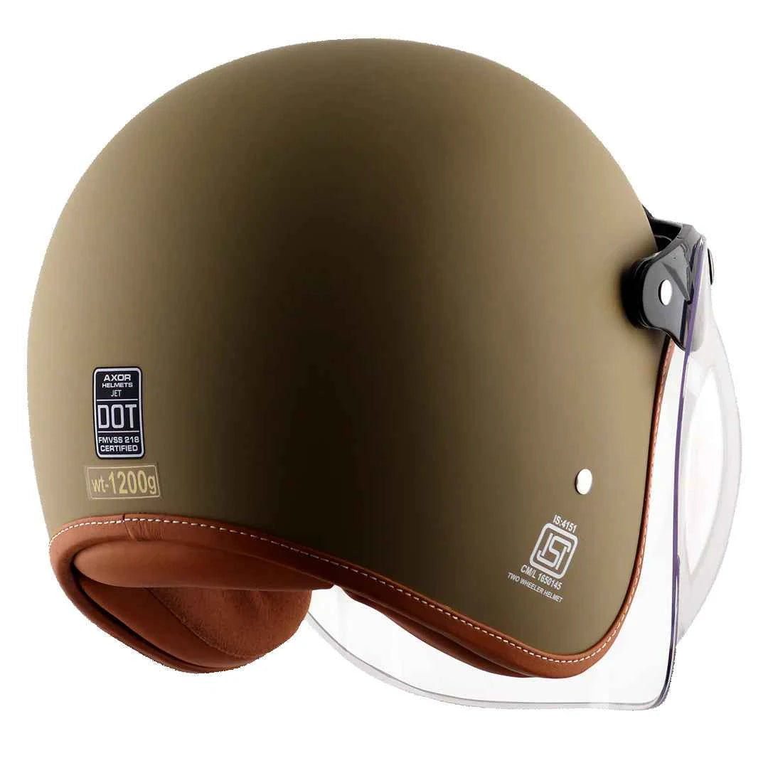 Axor Retro Jet Helmet - Motodrift
