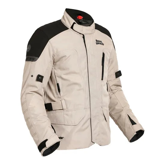 Royal Enfield Gravity Drystar Khaki Riding Jacket - Motodrift