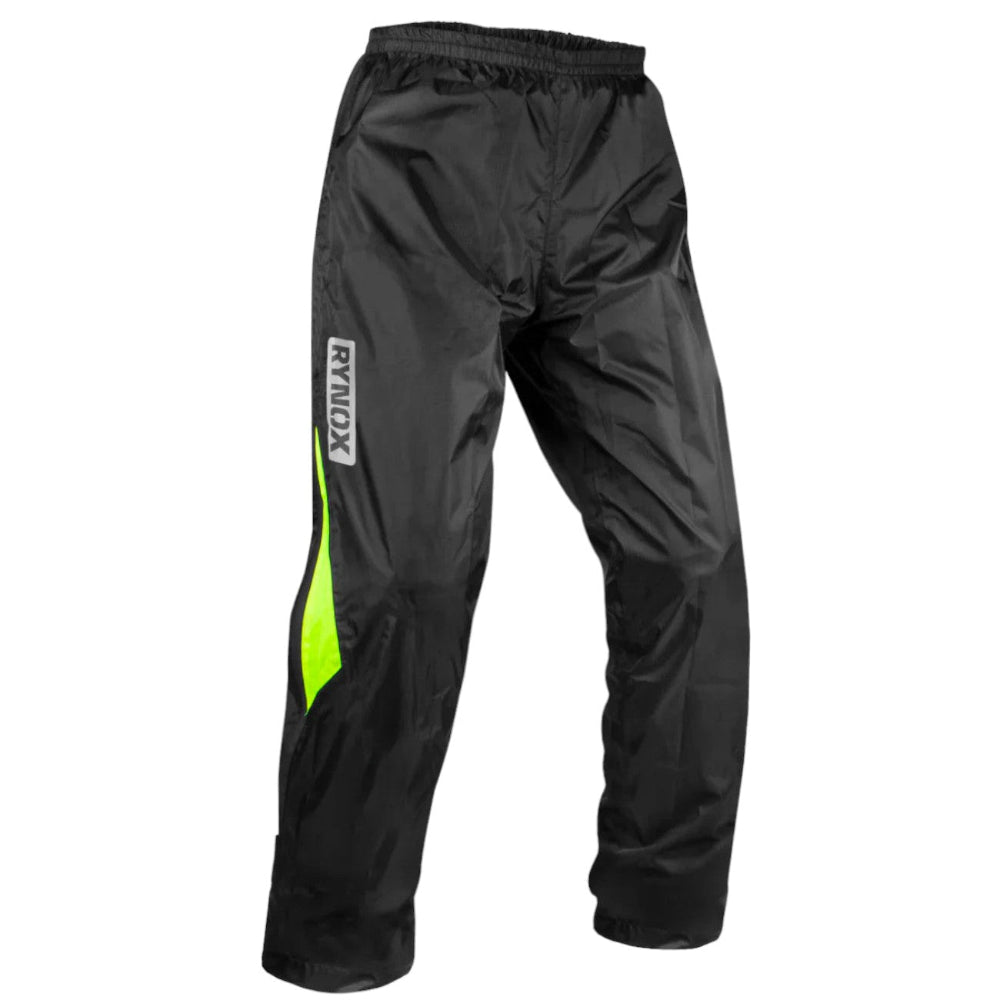 Rynox H2GO PRO Rain Pant - Premium Black Waterproof Gear - Motodrift