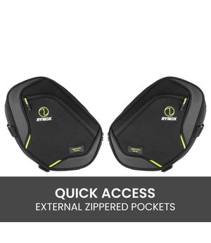 Rynox Navigator Frame Bags 24L Stormproof - For Royal Enfield Himalayan 450 - Motodrift