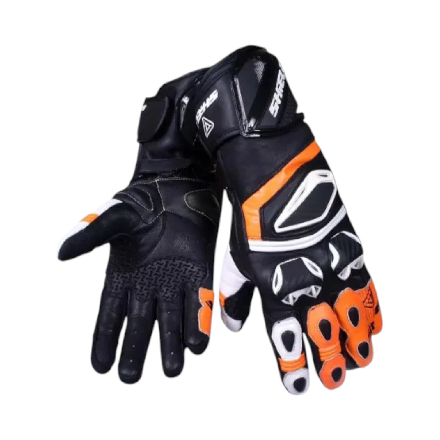 Shield Viper 2.0 Gauntlet Orange Riding Gloves